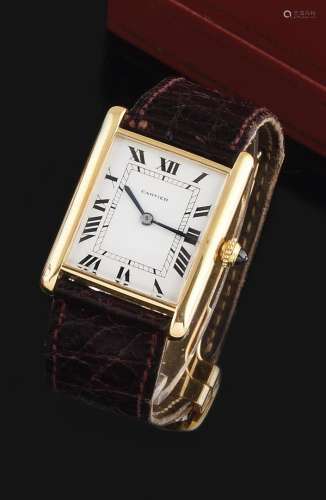 CARTIER Vers 1960. Réf: 031XXX. Montre bracelet en or jaune ...