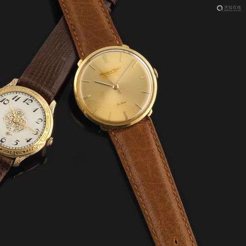 INTERNATIONAL WATCH CO. De Luxe Vers 1970. Réf. de fond de b...