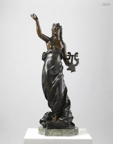 BRONZISTA FRANCESE DEL XIX-XX SECOLO Bronze sculpture