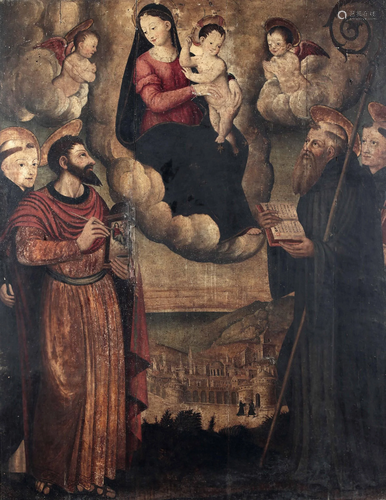 Scuola dell'Italia centrale del XVI secolo, Madonna con