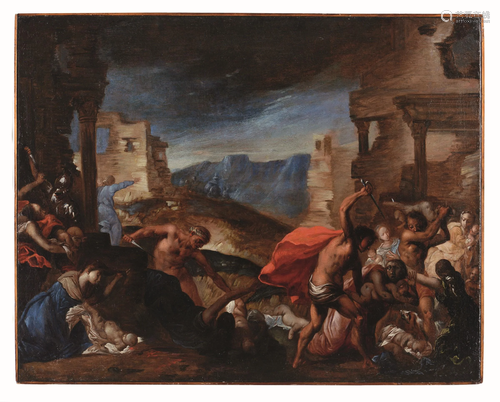 Bartolomeo Biscaino (Genova 1632-1657), Strage degli