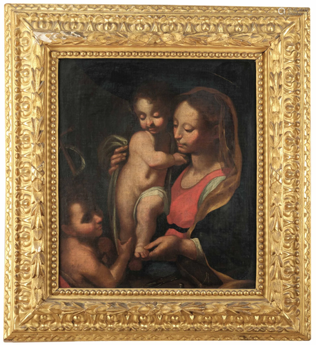 Scuola italiana del XVII secolo, Madonna con Bambino