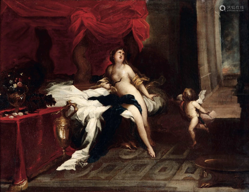 Scuola genovese del XVII secolo, La morte di Cleopatra