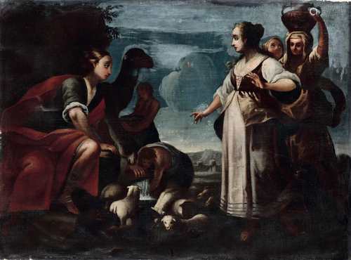 Scuola veneta del XVII secolo, Rebecca al pozzo