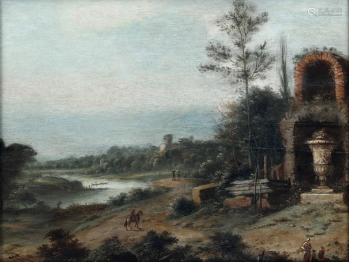 Frans de Momper (Anversa 1603-1660), Paesaggio con