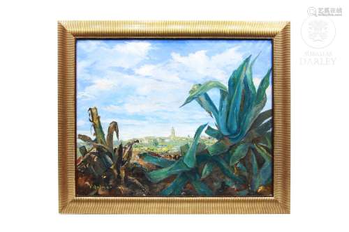 José Vidal Martín “Vidalmar” (1896-1963) “Agaves”