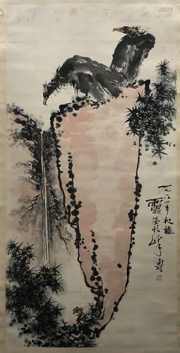 chinese painting by pan tianshou