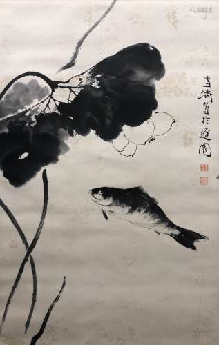 chinese painting by wang xuetao