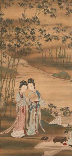 chinese Jiao Bingzhen's painting
