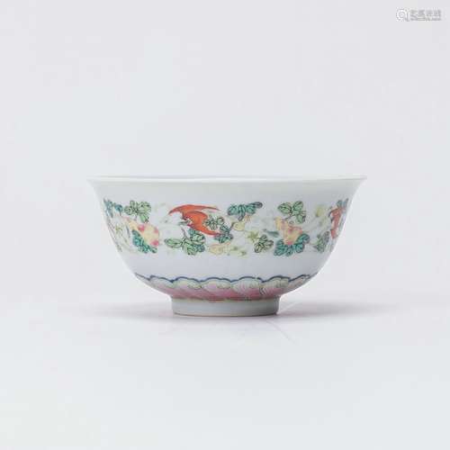 chinese famille rose porcelain bowl