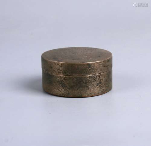 chinese bronze inkpad box