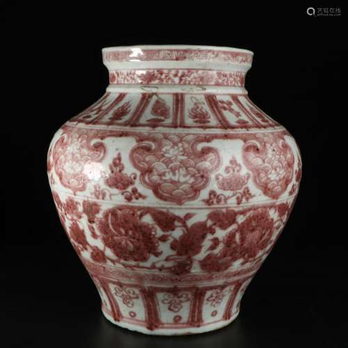 chinese underglaze red porcelain 