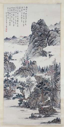 chinese painting by huang junbi