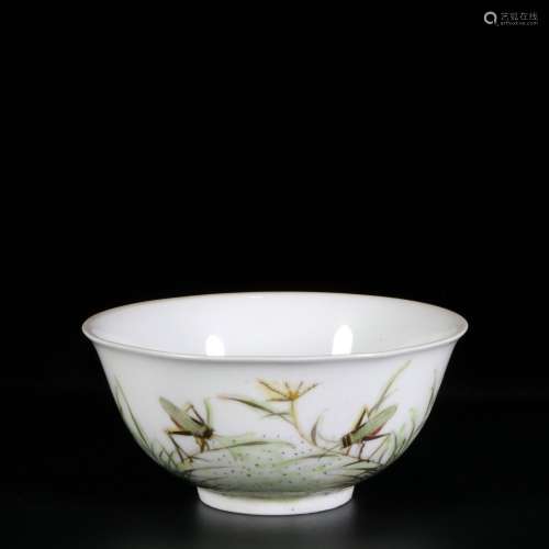 chinese famille rose porcelain bowl