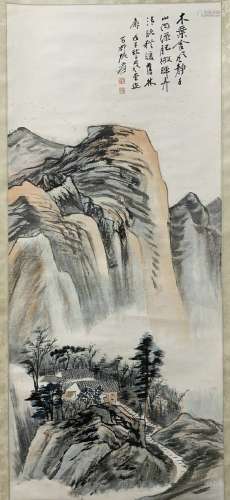 chinese painting by zhang daqian