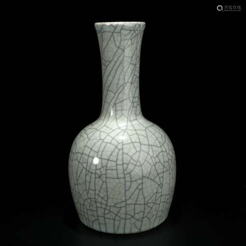 chinese ge kiln porcelain mallet-form vase
