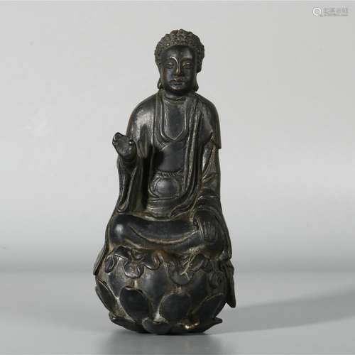 Chinese cuprum Buddha statue