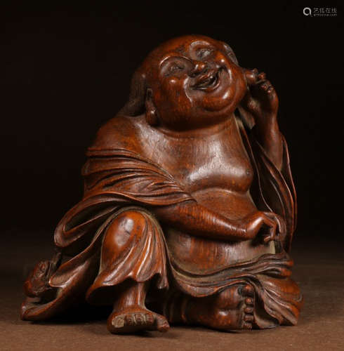 BAMBOO FIGURE STORY STATUE