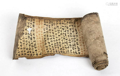 A COPTIC GE'EZ MANUSCRIPT Ethiopia, 19th century