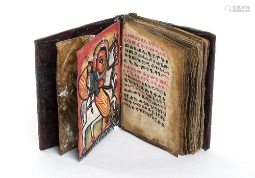 A COPTIC CHRISTIAN GE'EZ MANUSCRIPT Ethiopia, 19th