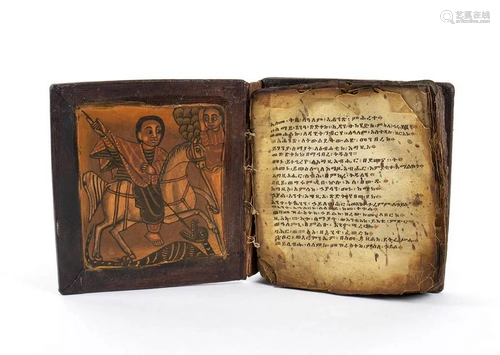 A COPTIC CHRISTIAN GE'EZ MANUSCRIPT Ethiopia, 19th