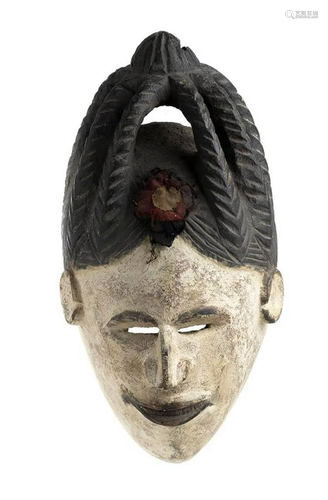 A PAINTED WOOD MASK Nigeria, Igbo