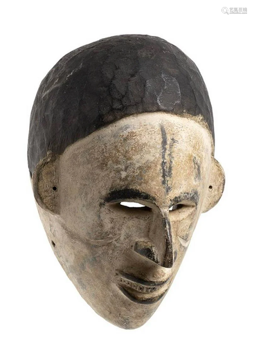 A PAINTED WOOD MASK Nigeria, Igbo