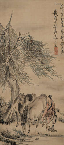 Im Stil von Gao Qipei (1660 - 1743)