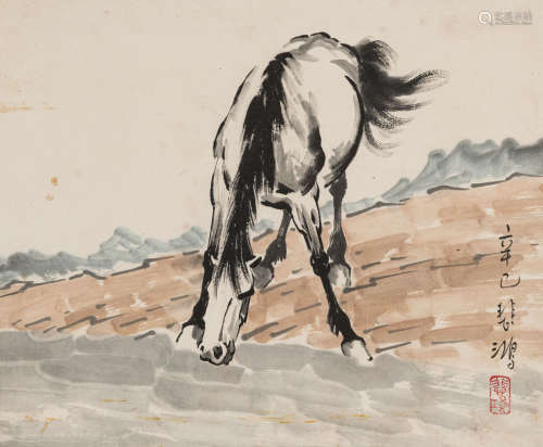 Malerei eines Pferdes