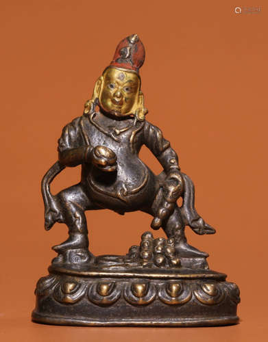 COPPER BUDDHA STATUE