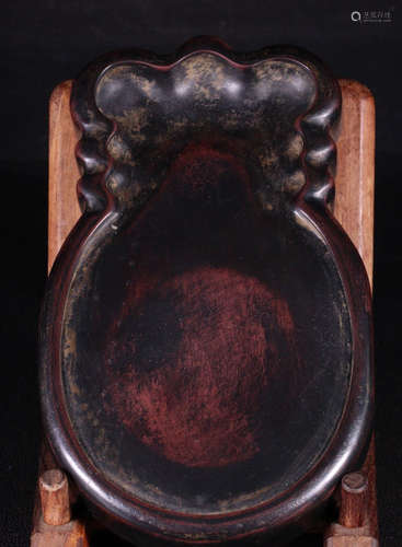 INK SLAB CARVED WITH POETRY