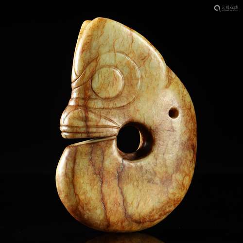 NEOLITHIC PERIOD,HONGSHAN CULTURE,JADE 