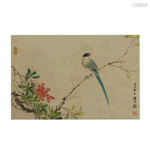 YAN BOLONG,CHINESE PAINTING AND CALLIGRAPHY