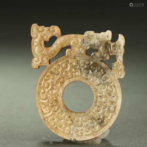 WARRING STATES PERIOD,A FINE JADE 