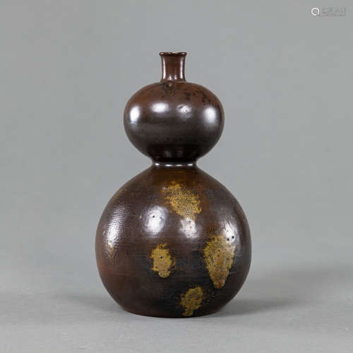 Doppelkürbisvase aus Bizen-Ware