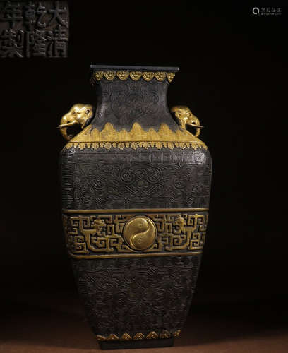 GILT BRONZE CAST CENSER