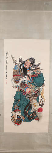 A Chinese figure painting