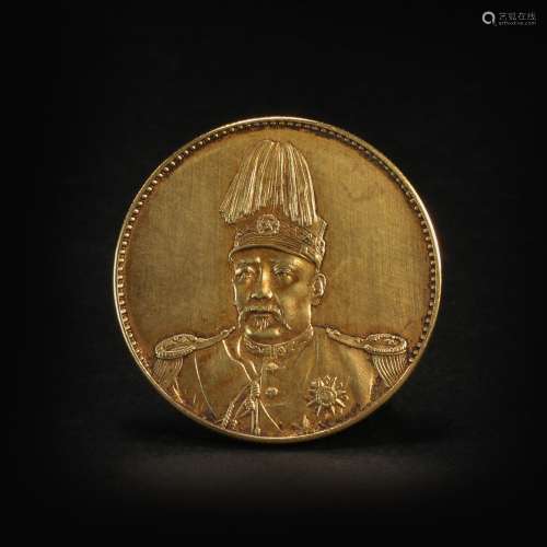 Golden Coin from China