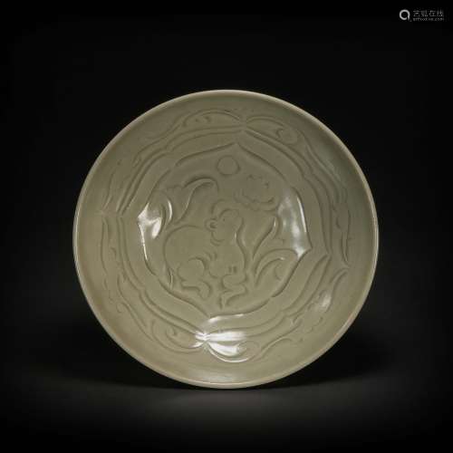 YaoZhou Kiln Plate from Song