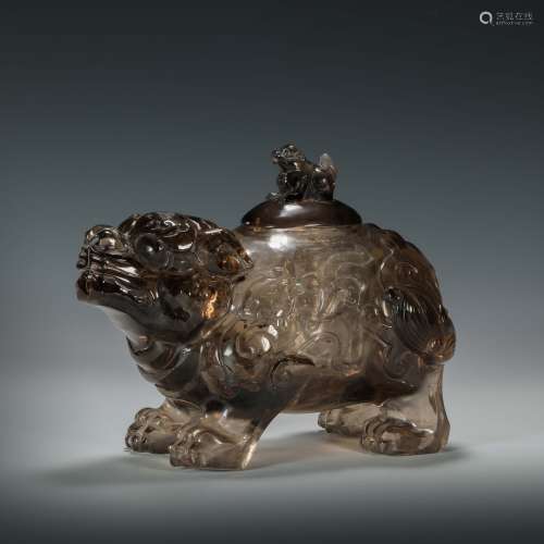 Crystal Ornament in Beast form from Qing