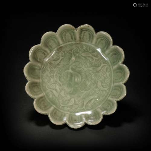 YaoZhou Kiln Plate from Song