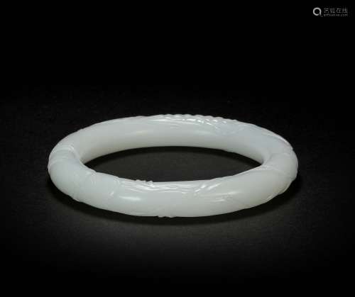 HeTian Jade Bracelet from Qing