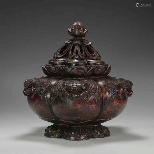 Bamboo Censer from Qing