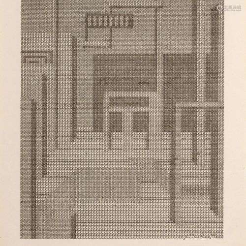 Harald Gallasch, Stadtlandschaft. 1978.Harald Gallasch 1949 ...