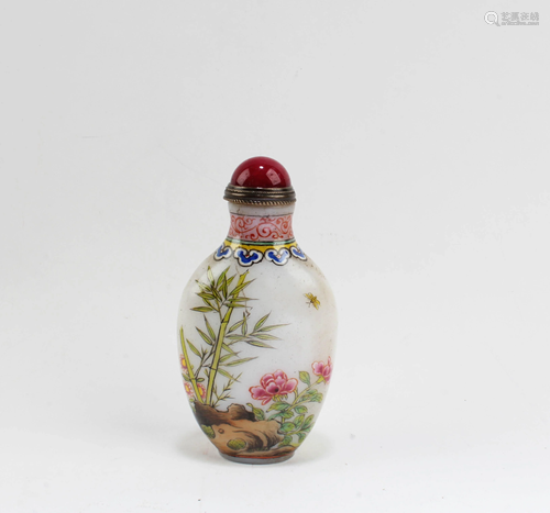 Chinese Peking Glass Snuff Bottle