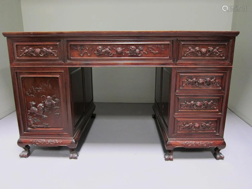 Antique Chinese Wood Desk