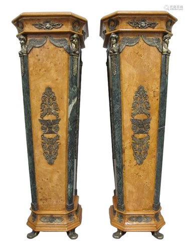 A Pair of Antique European Stands