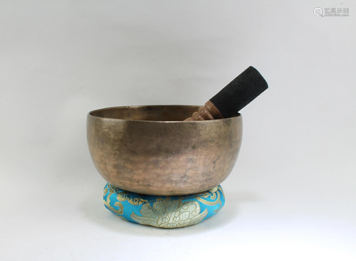 Antique Tibetan Singing Bowl Set â€” Meditation Sound