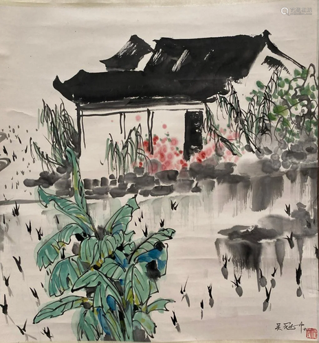 Chinese Hanging Scroll Painting