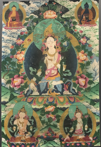 A White Tara Thangka